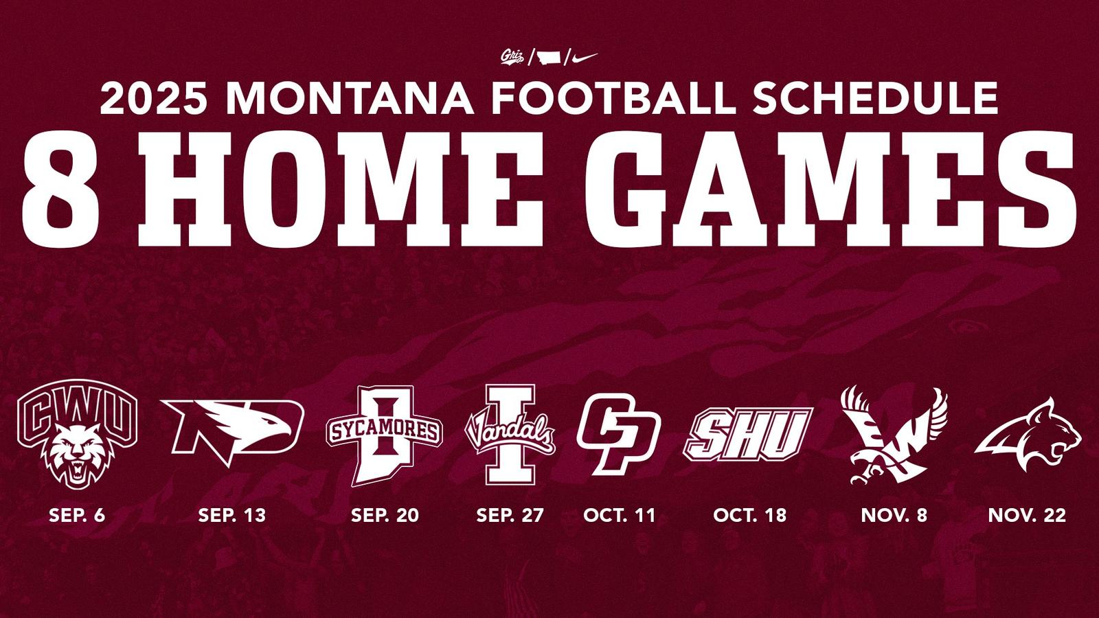 2025 Schedule Features Eight Home Games University Of Montana Athletics 2025-schedule-features-eight-home-games-university-of-montana-athletics