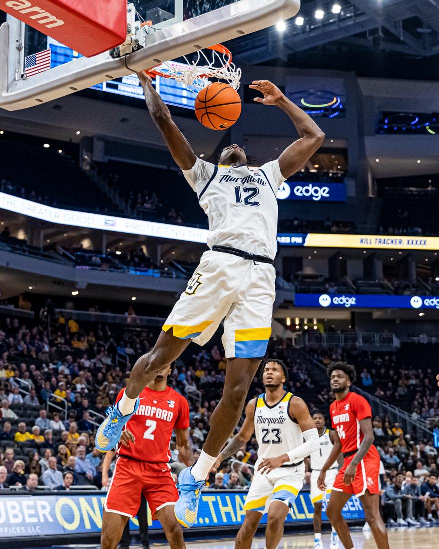 #MUBB claims season opener, 79-69, over Radford - Marquette University ...