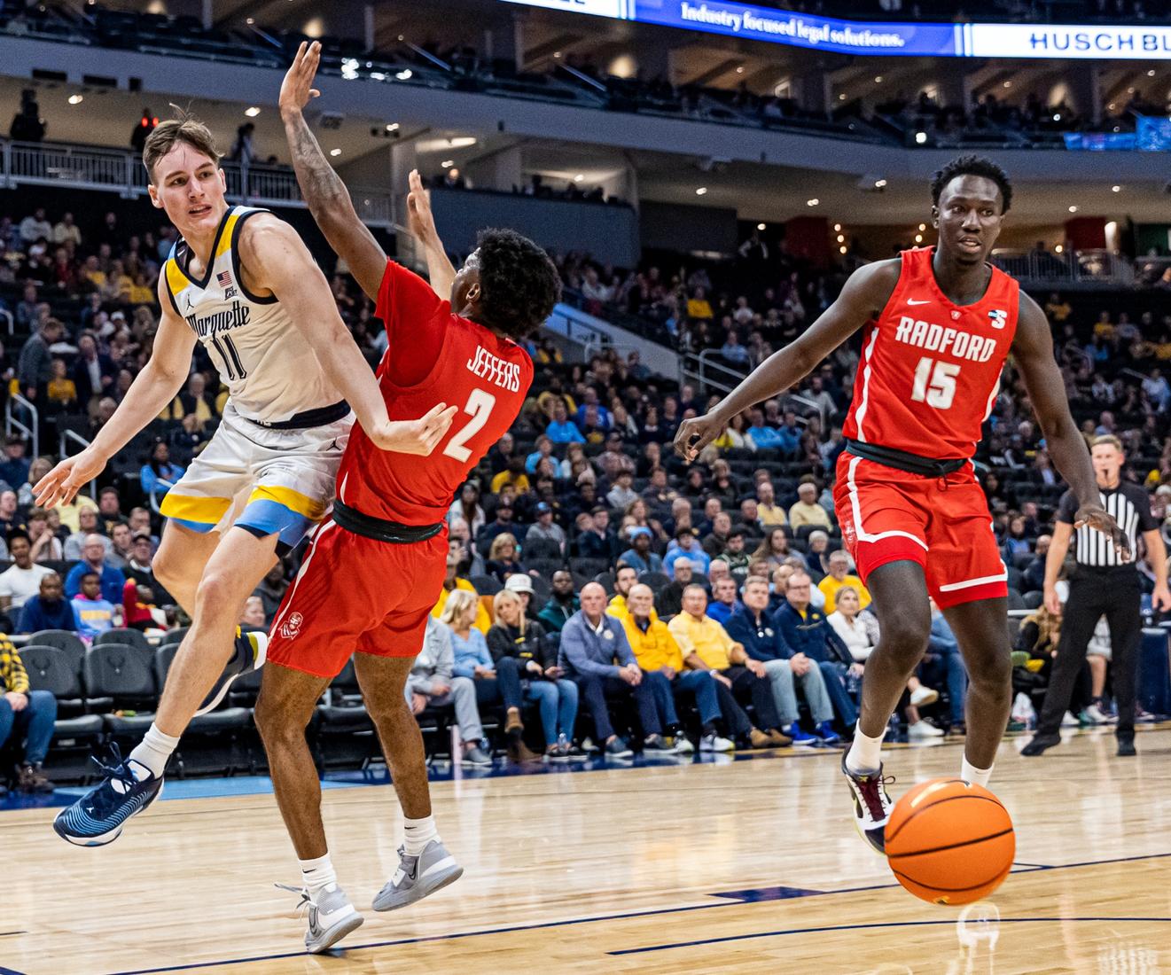 #MUBB claims season opener, 79-69, over Radford - Marquette University ...