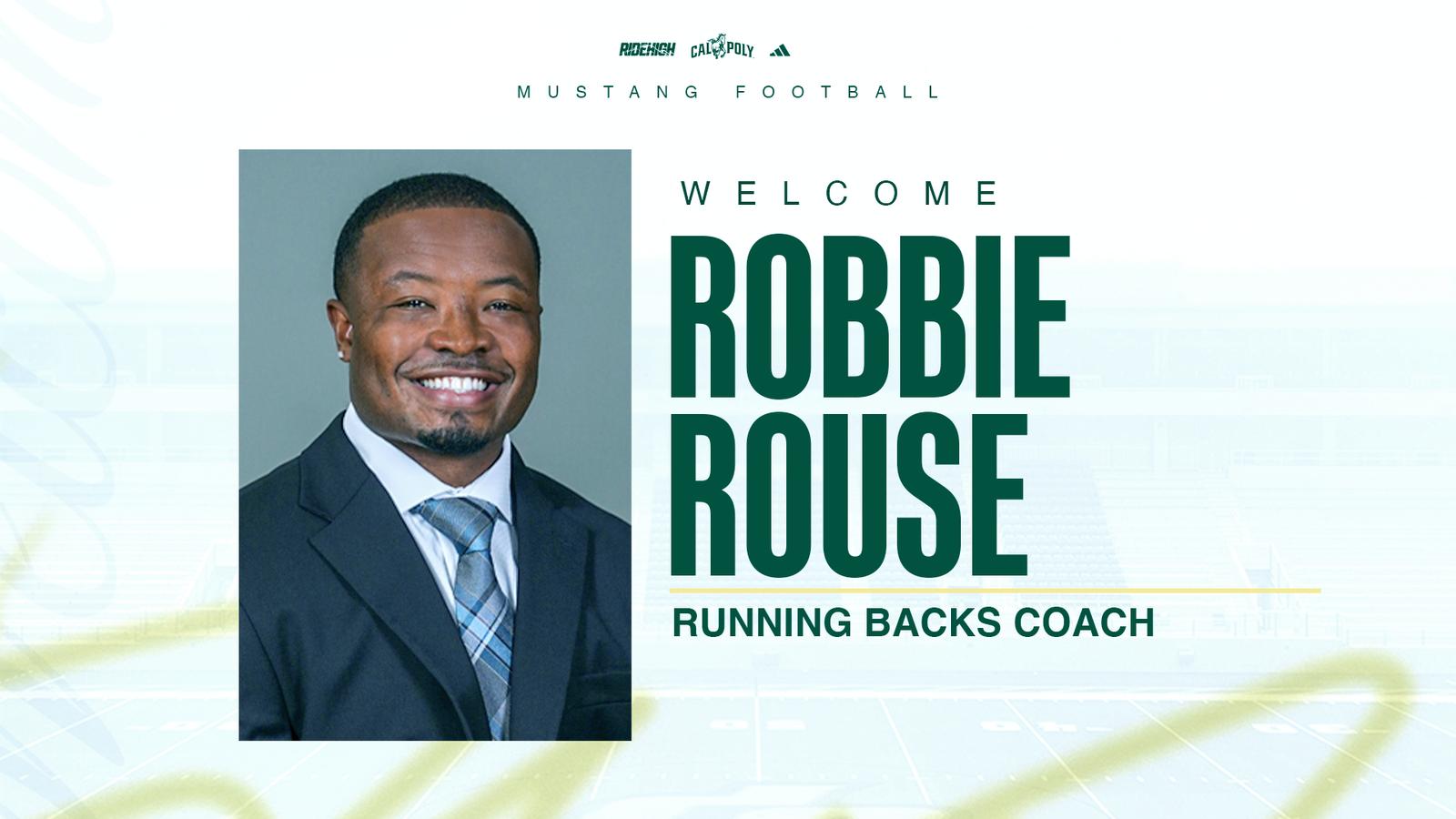 Tony Rouse Coach Robbie Rouse Named Running Backs Coach - Cal Poly