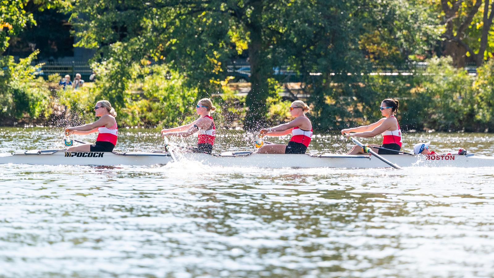 Boston Rowing Scene Women’s Rowing Caps Day One at 60th Head of the Charles - Boston ...