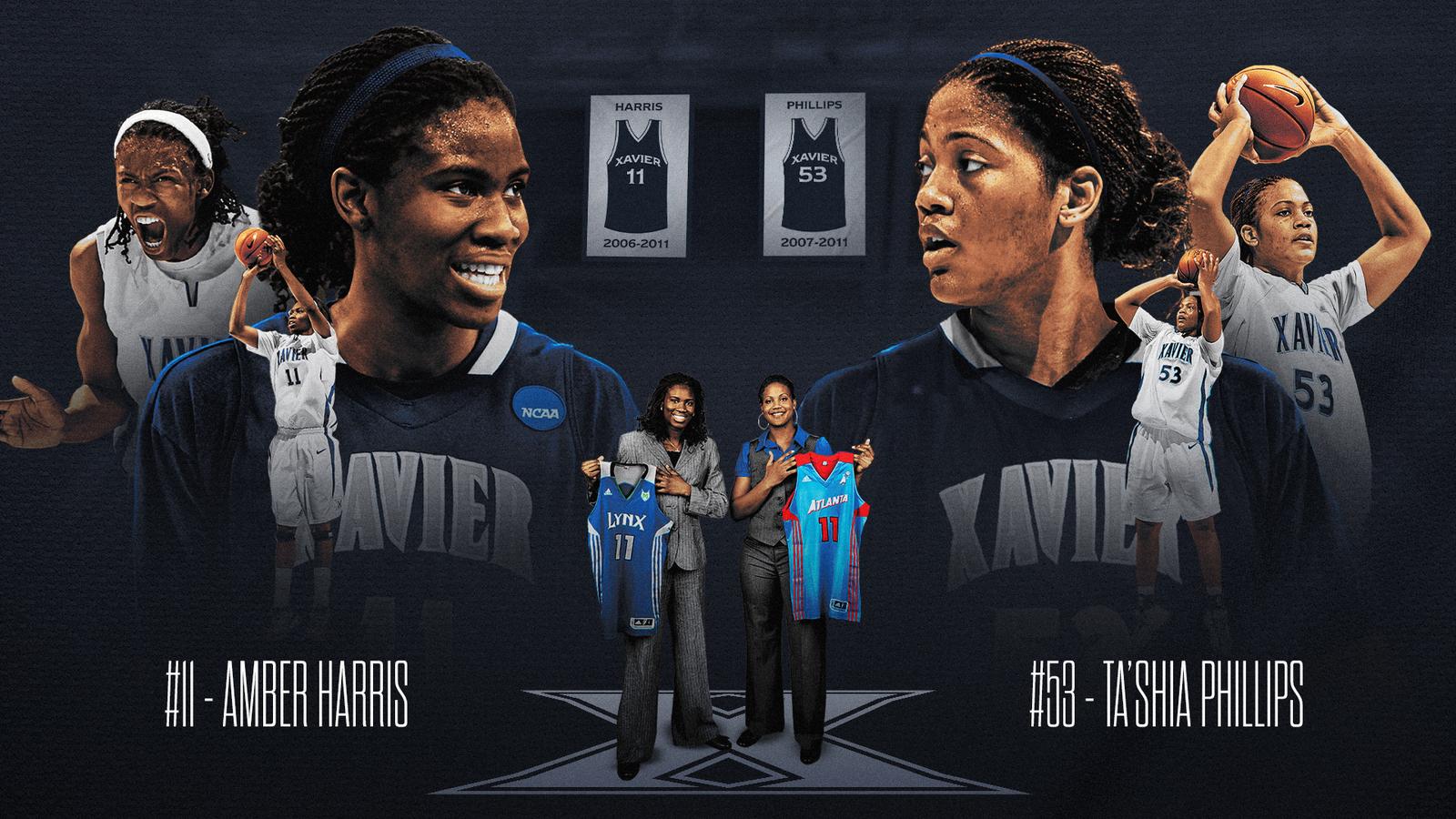 Dev Harris Women’s Basketball to Retire Jerseys of Harris and Phillips - Xavier ...