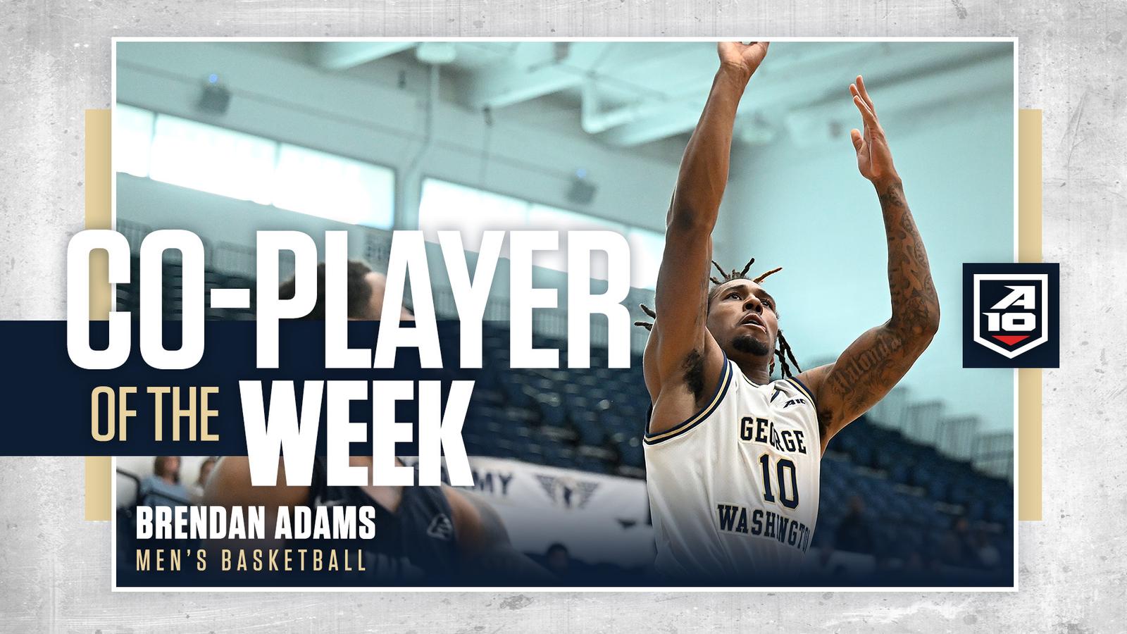 Adam Call Adams Named A-10 Co-Player of the Week - George Washington University ...