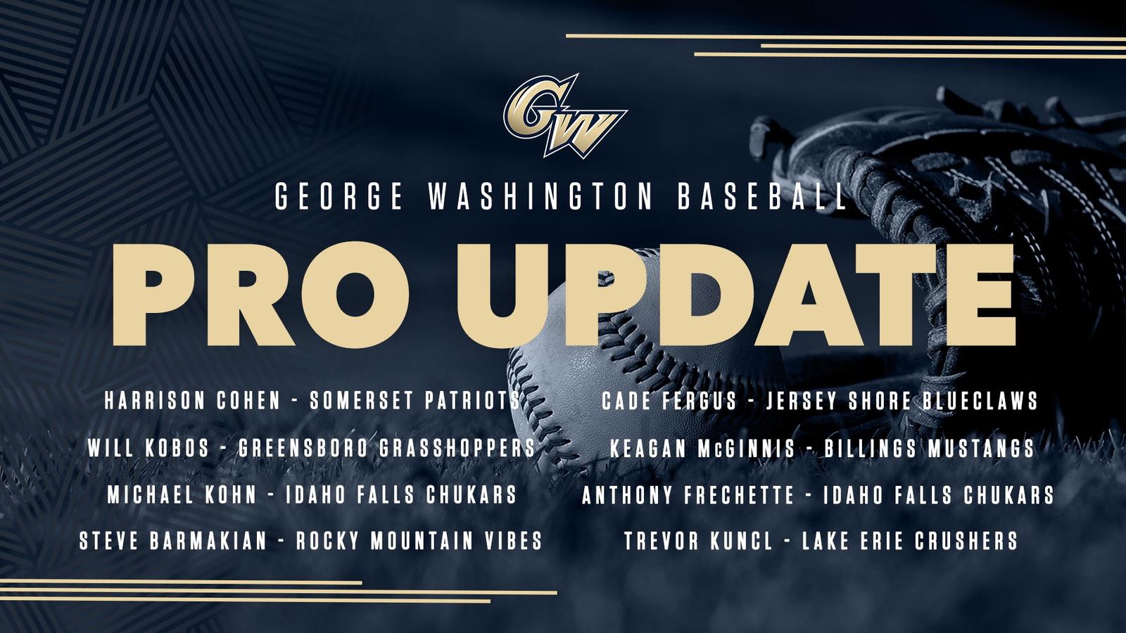 Gregg Ritchie Eight Revolutionaries Making Their Mark in Pro Ball - George Washington ...