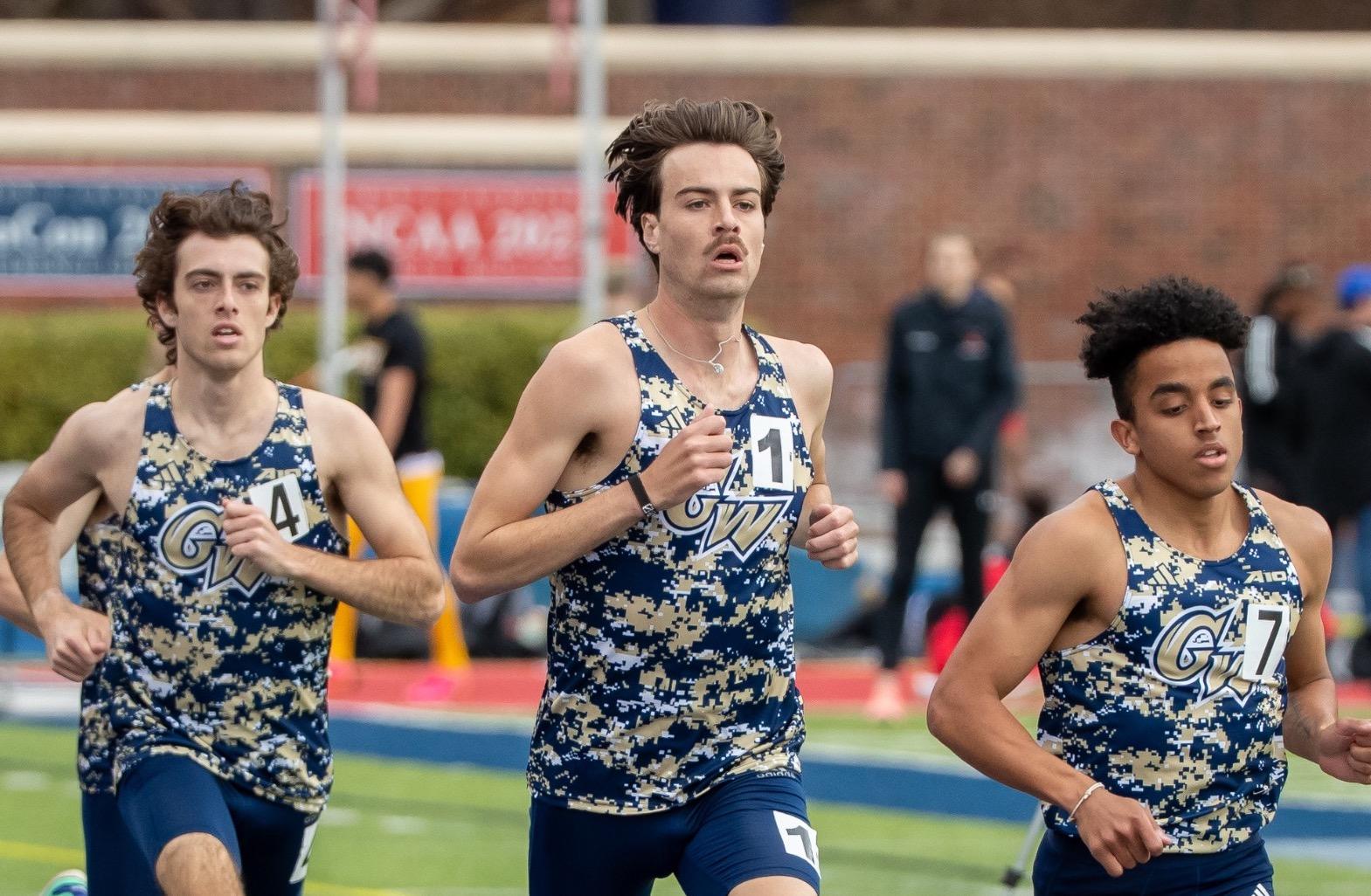 George Colom Raleigh Fowkes Shatters 5K Program Record at Raleigh Relays - George Washington ...