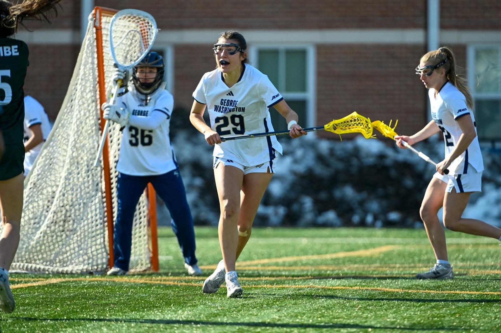 Lacrosse Hosts American, Visits Radford - George Washington University ...