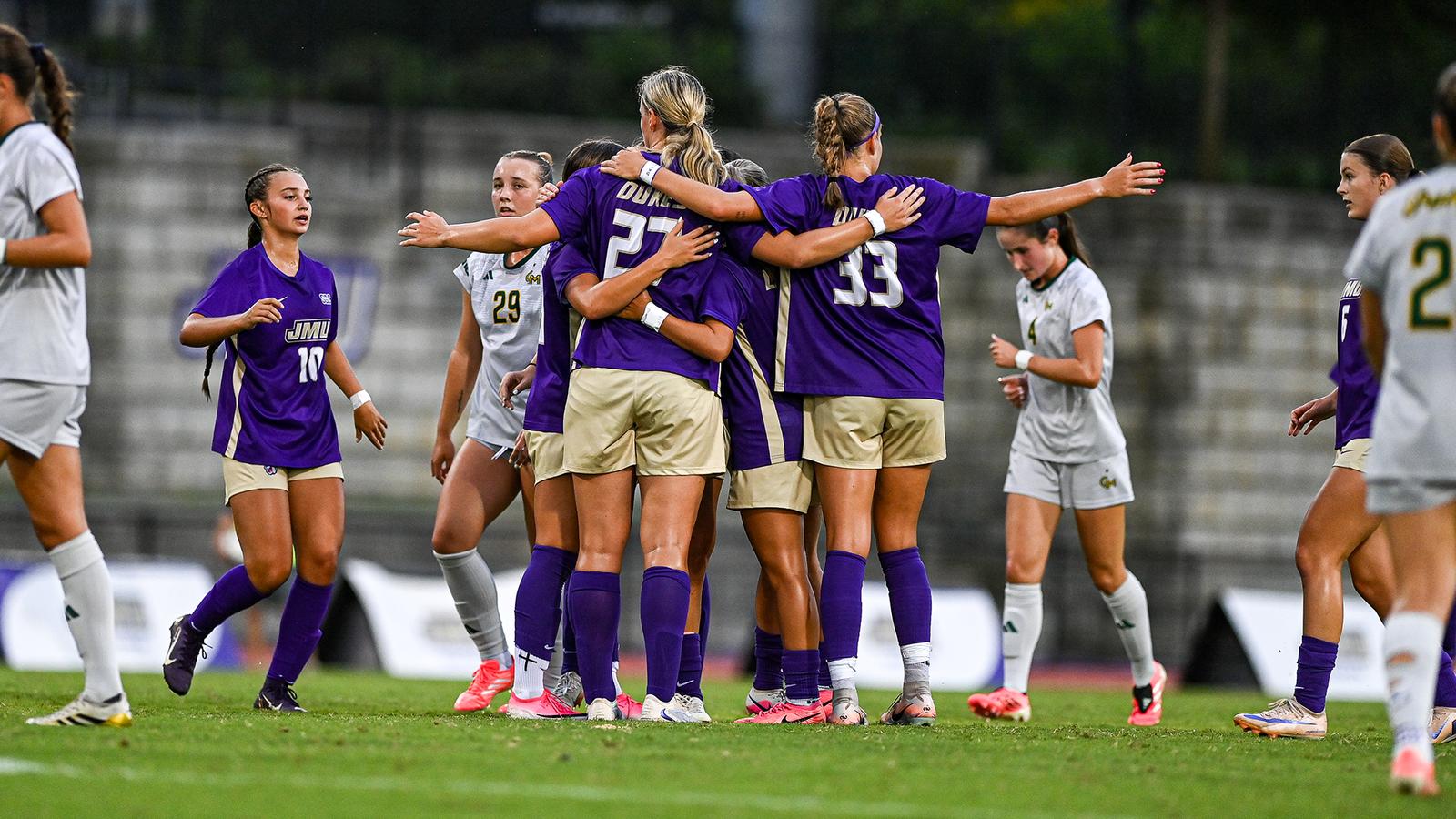 Dukes Propel Past George Mason, 2-1 - James Madison University Athletics
