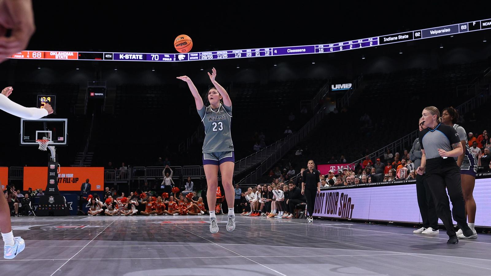 K-State Advances to Big 12 Tournament Semifinals, 74-73 - BVM Sports