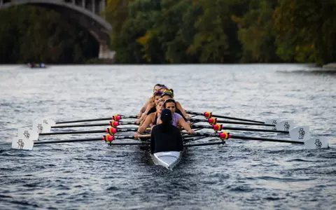 Man Rowing Boat Phot Three Lehigh Boats Compete at the Head of the Charles Regatta - Lehigh ...