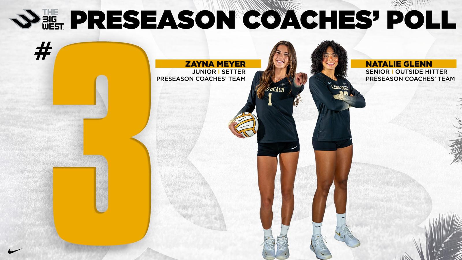 Long Beach State Women’s Volleyball Picked to Finish Third In 2024 Big ...