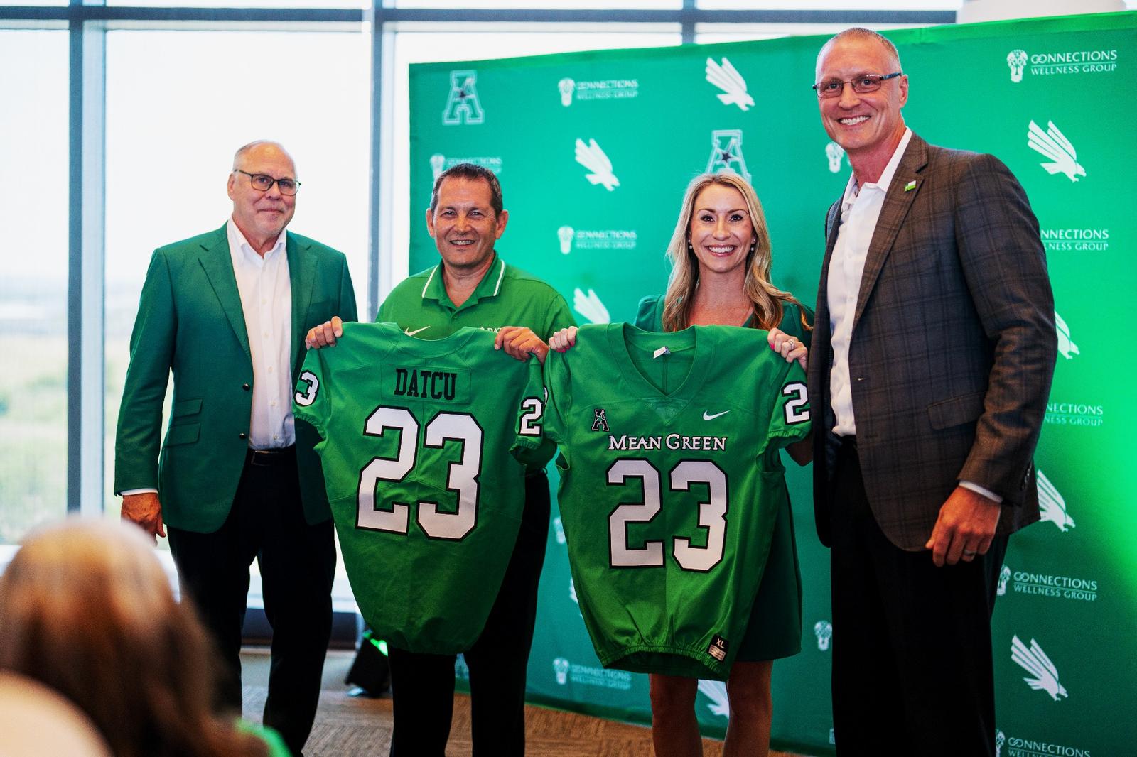 Datcu Parking Mean Green Celebrate DATCU Deal - University of North Texas Athletics