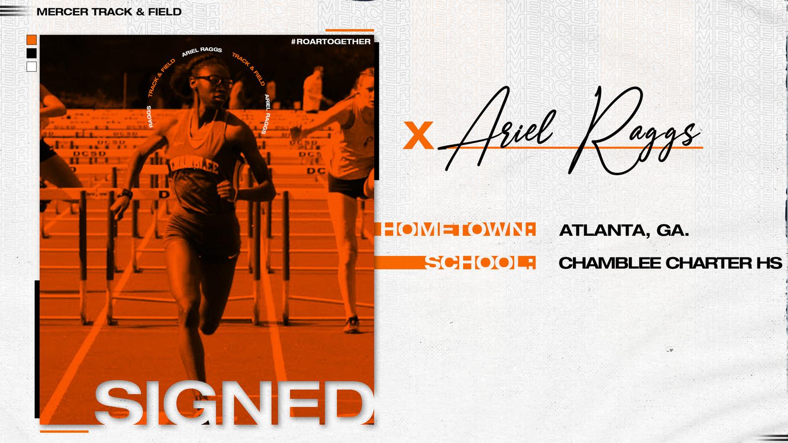 Ariel Raggs Ariel Raggs Signs with Mercer - Mercer University Athletics