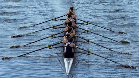 Miata Rowing U-M Battles Top-Ranked Texas at Lady Bird Lake - University of Michigan ...