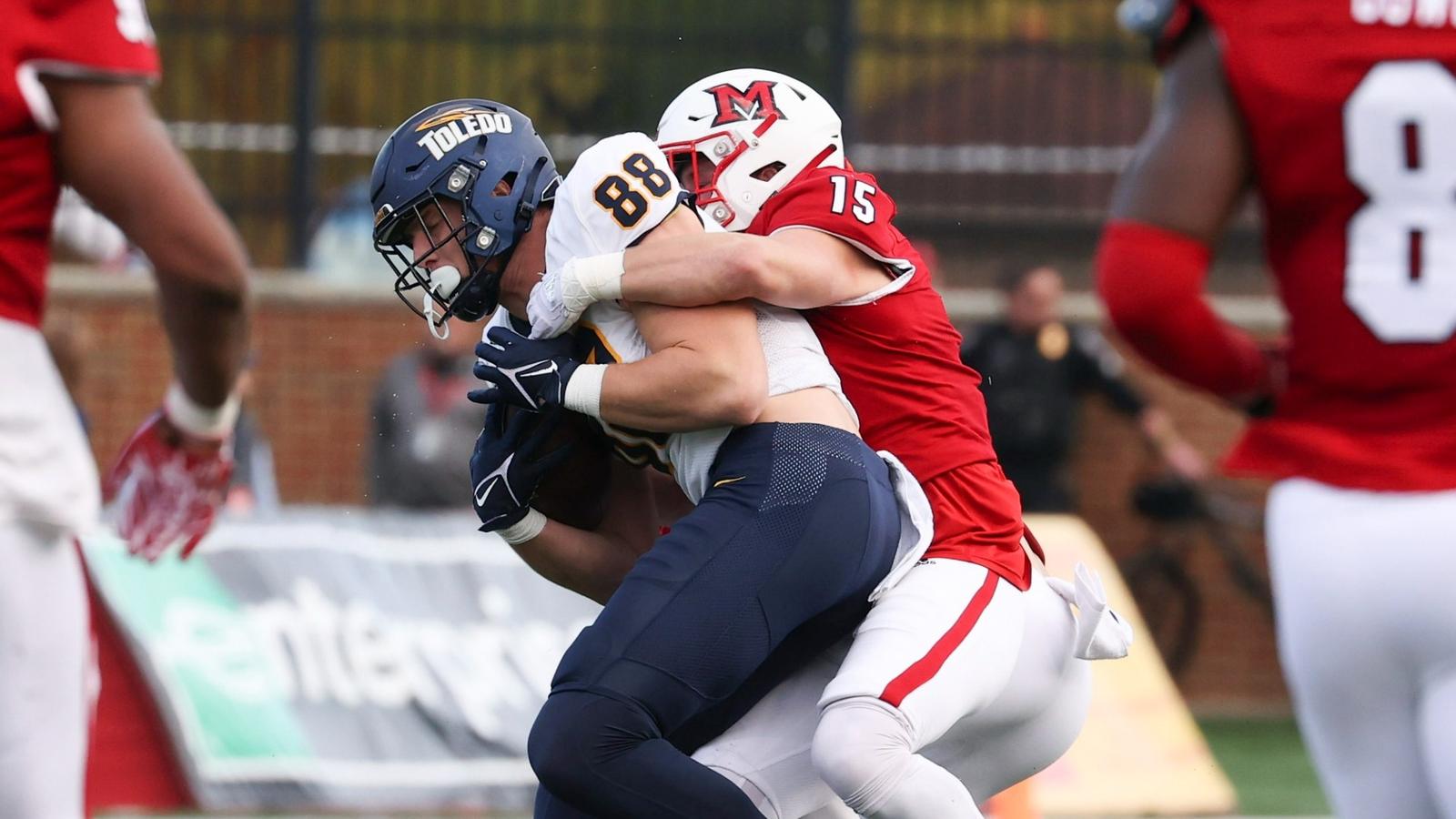 Dominic Collado Miami Comeback Comes Up Short Against Toledo - Miami University RedHawks
