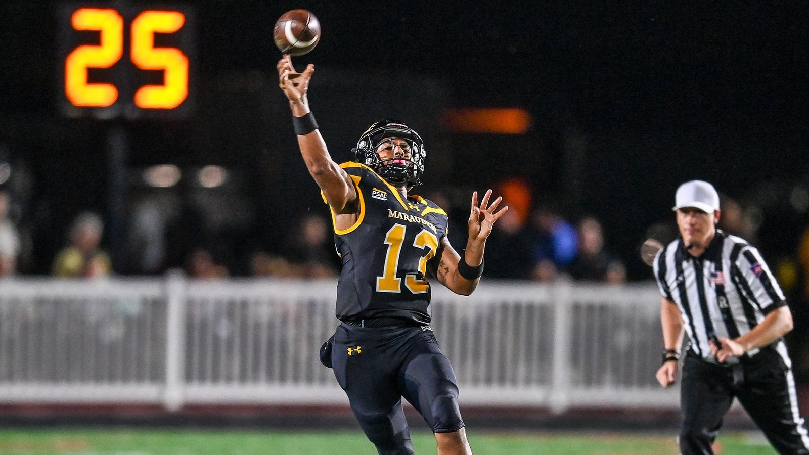Isaiah Riley Bobcats wear down Marauders late - Millersville