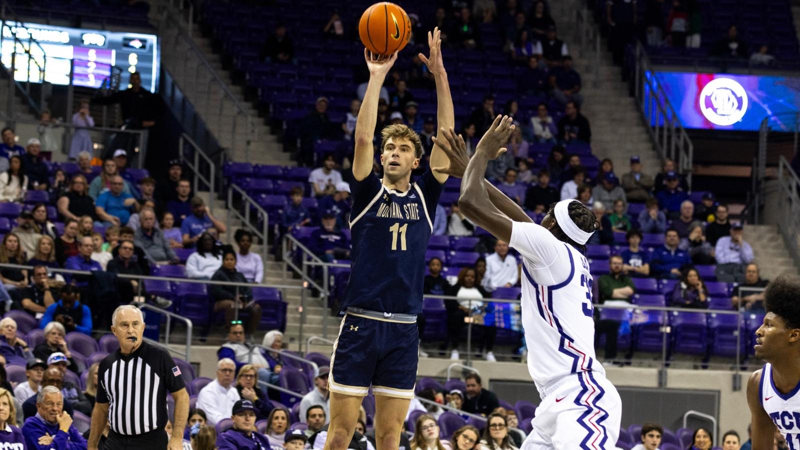 Tyler Patterson Horned Frogs Handle Bobcats in Fort Worth - Montana State University ...
