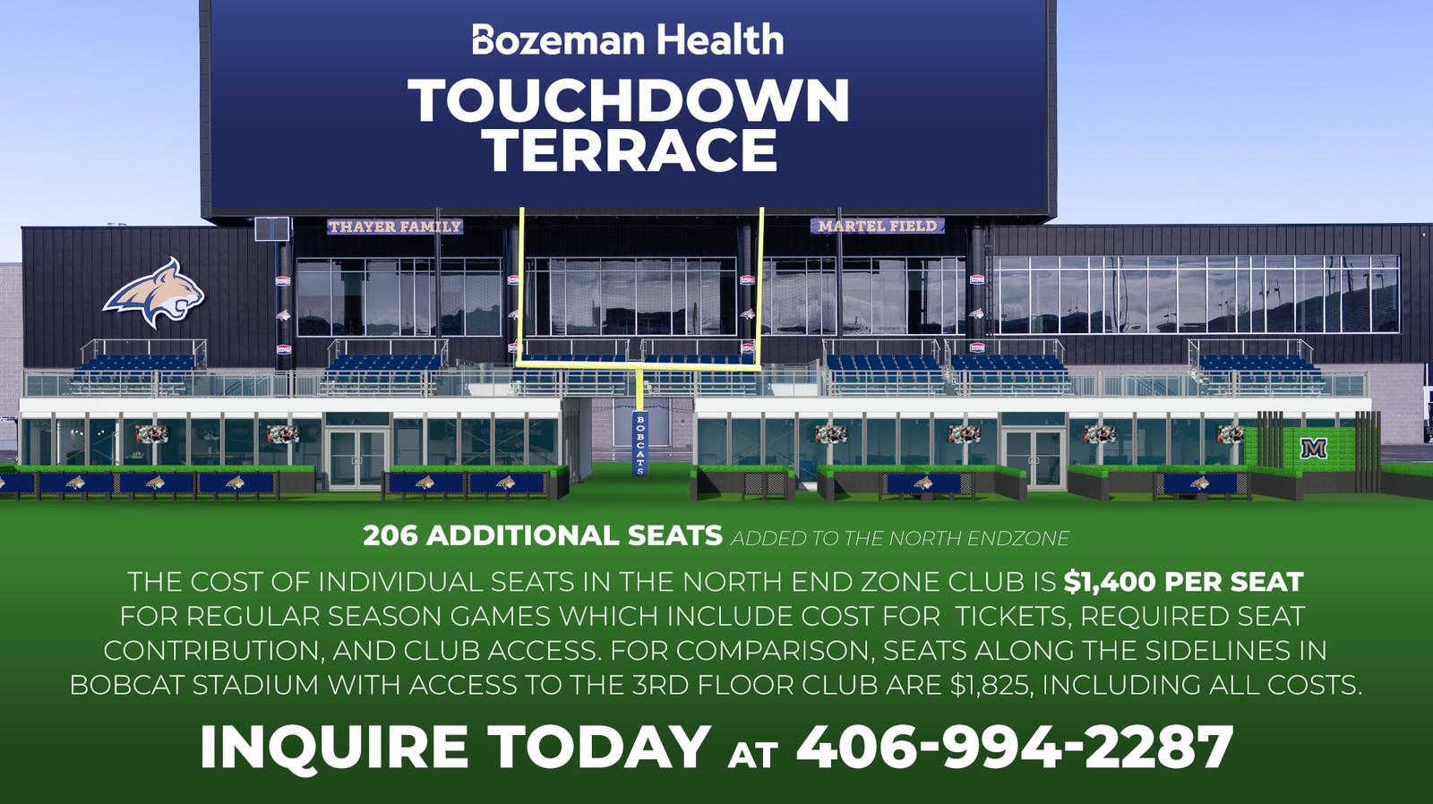 Bobcat Stadium Gains Additional Seating in Bozeman Health Touchdown