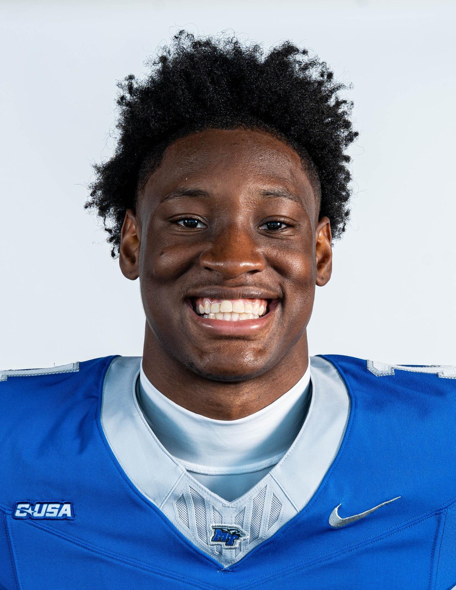 Neo Collins Nahzae Cox - Football - Middle Tennessee State University Athletics