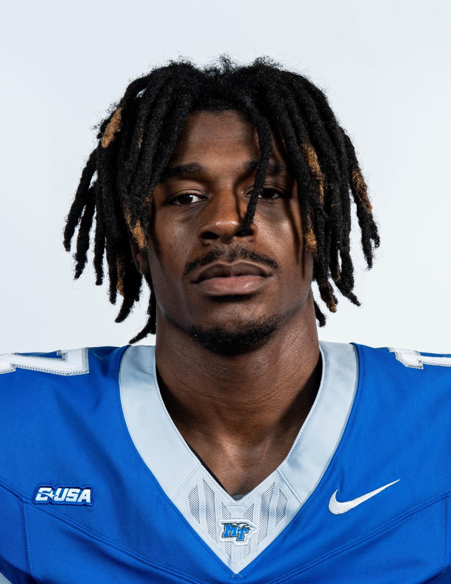 Roman Jones Gamarion Carter - Football - Middle Tennessee State University Athletics