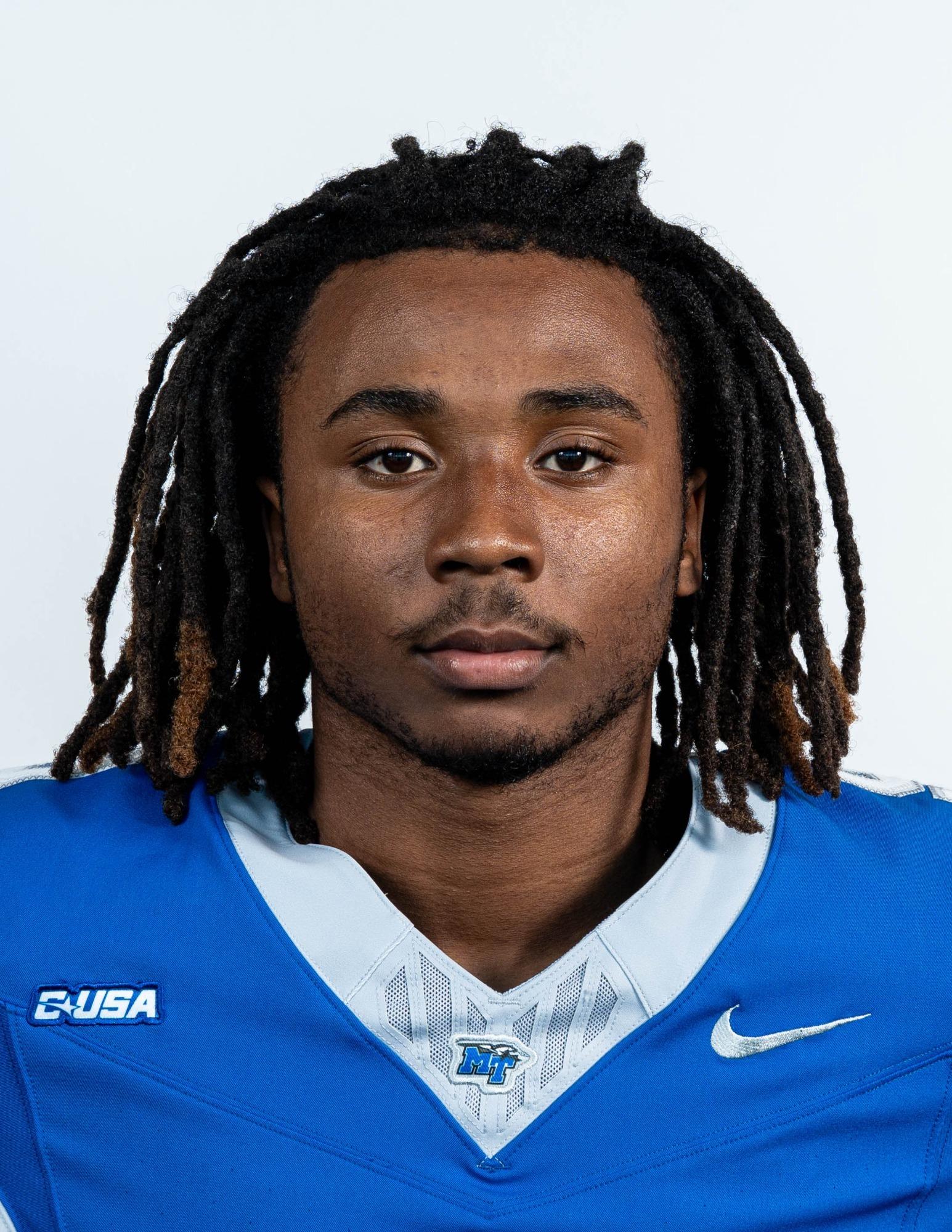 Neo Collins Jekail Middlebrook - Football - Middle Tennessee State University Athletics