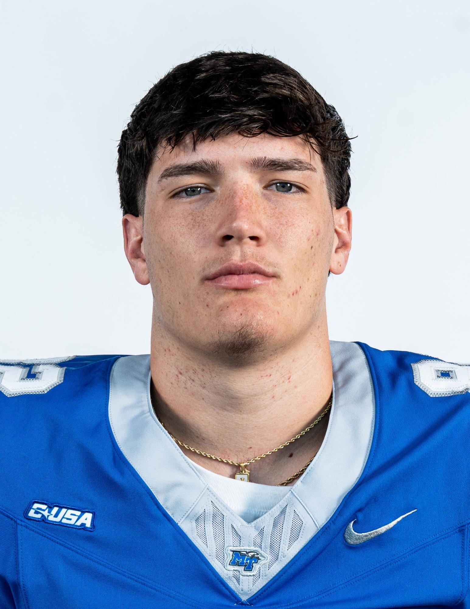 Neo Collins Hunter Tipton - Football - Middle Tennessee State University Athletics