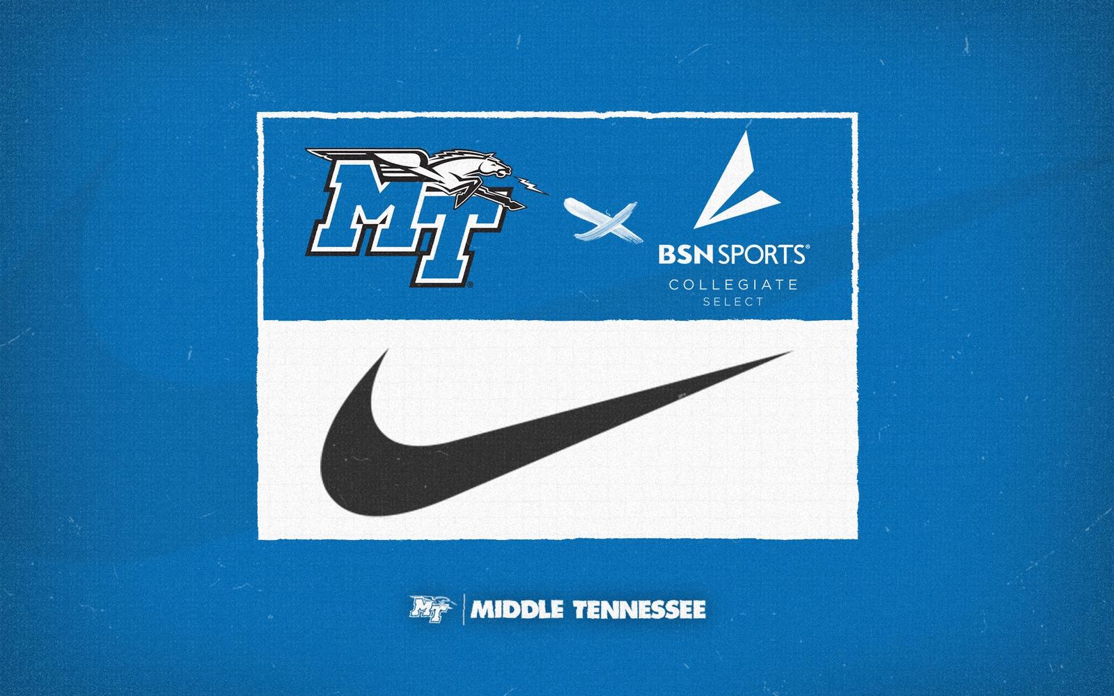 Mtsu Color Codes MTSU Agrees to Long-Term Extension with NIKE and BSN SPORTS - Middle ...