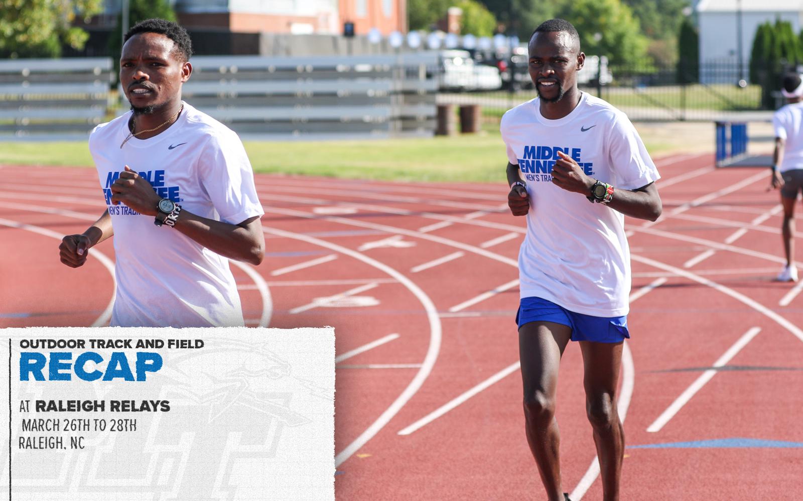 Relay Relay Band Raleigh Blue Raiders Wrap Up Day One at Raleigh Relays - Middle Tennessee State ...