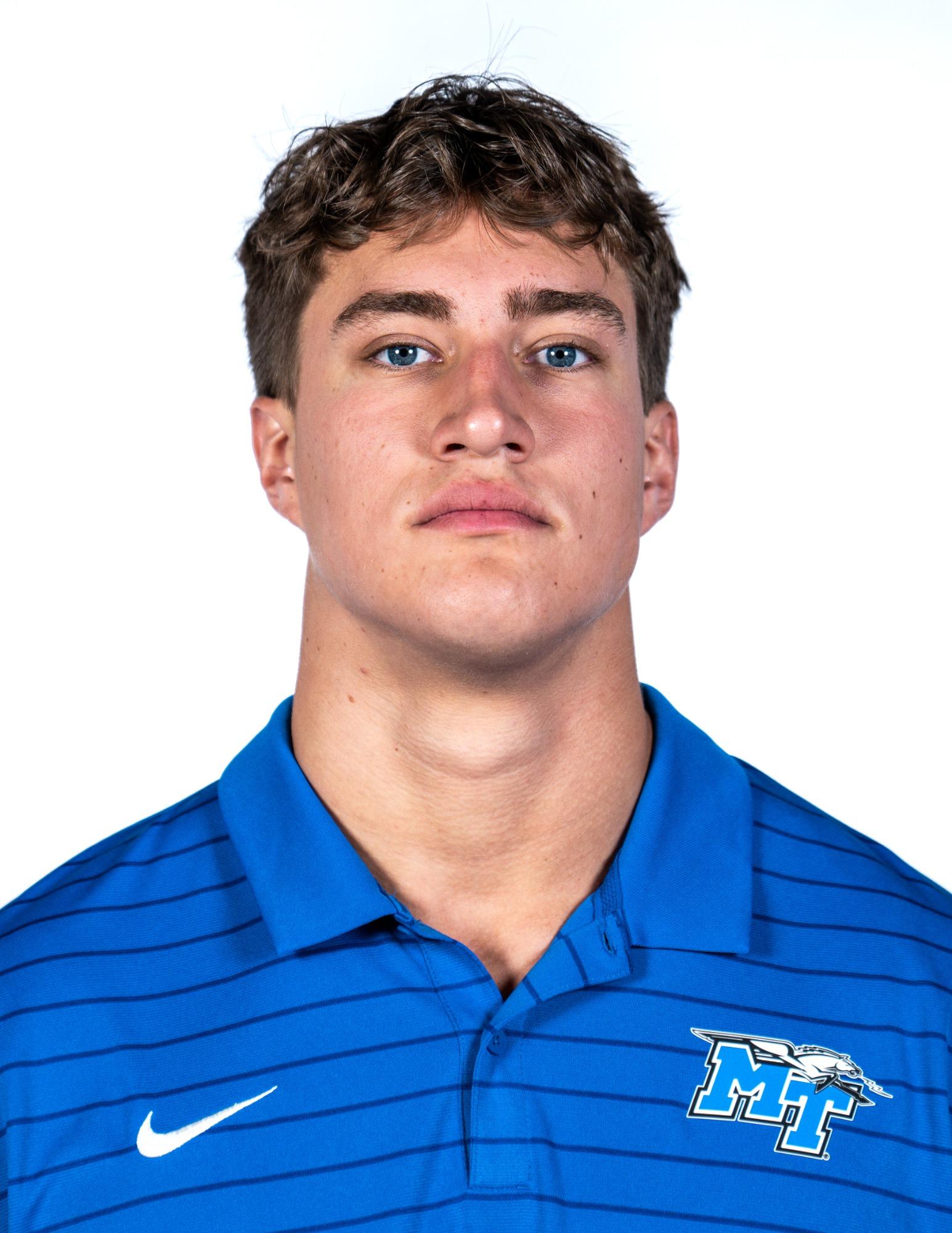 Neo Collins Matthew Blomquist - Football - Middle Tennessee State University Athletics