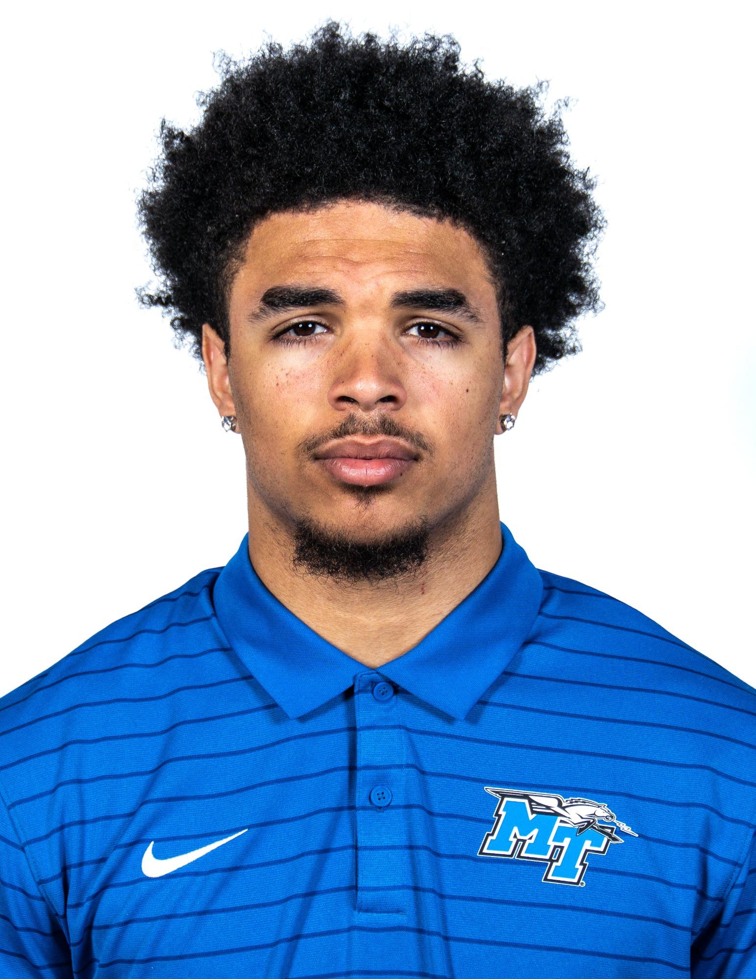 Neo Collins Justis Haggard - Football - Middle Tennessee State University Athletics