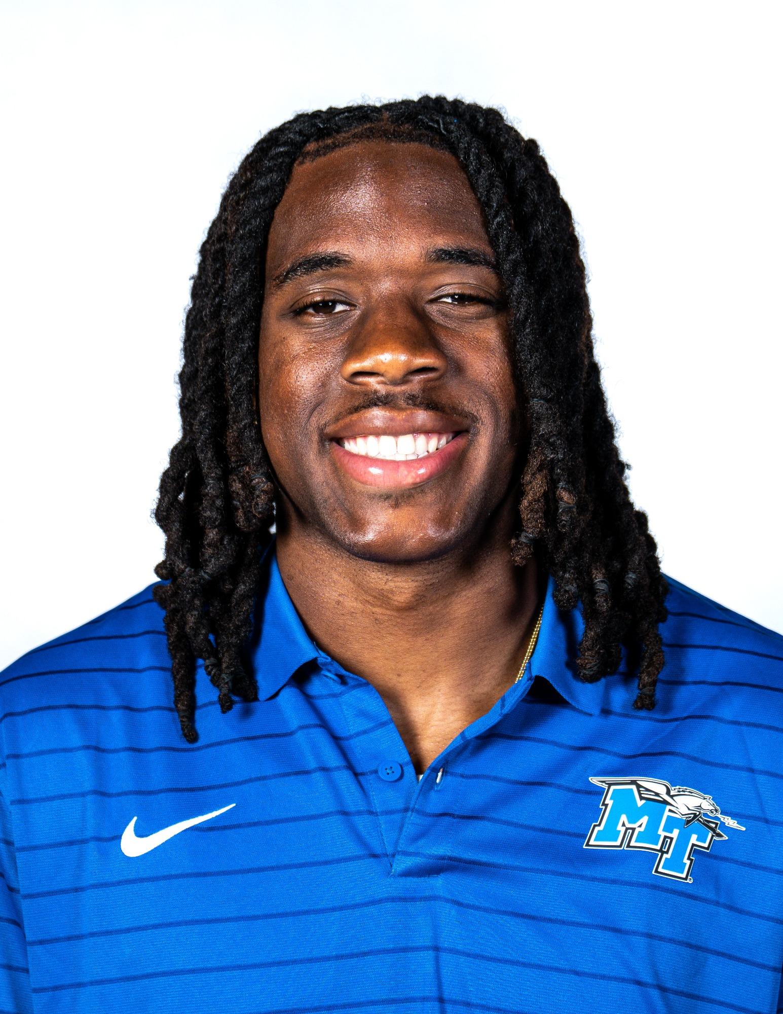 Neo Collins AJ Jones - Football - Middle Tennessee State University Athletics