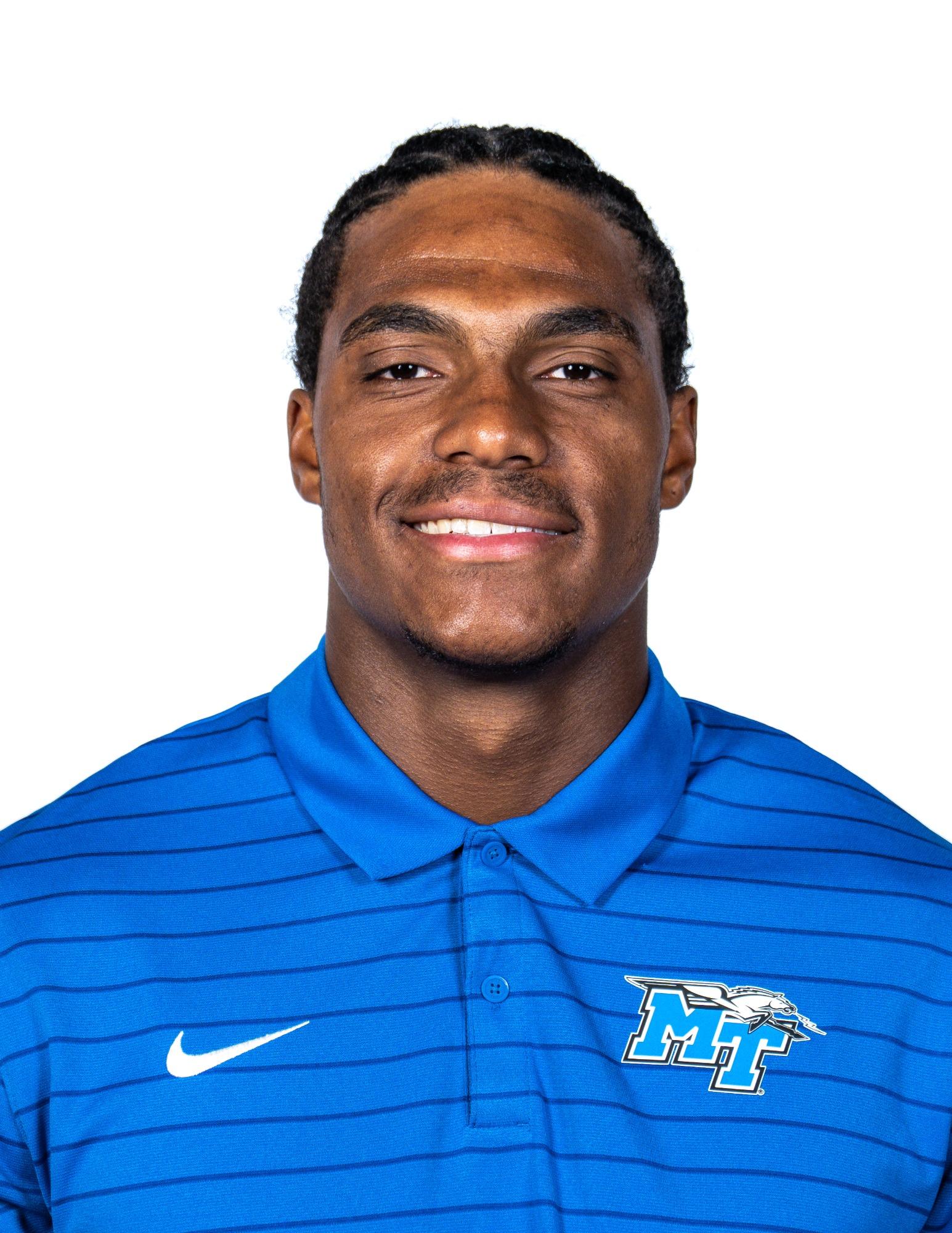 Neo Collins DJ Taylor - Football - Middle Tennessee State University Athletics