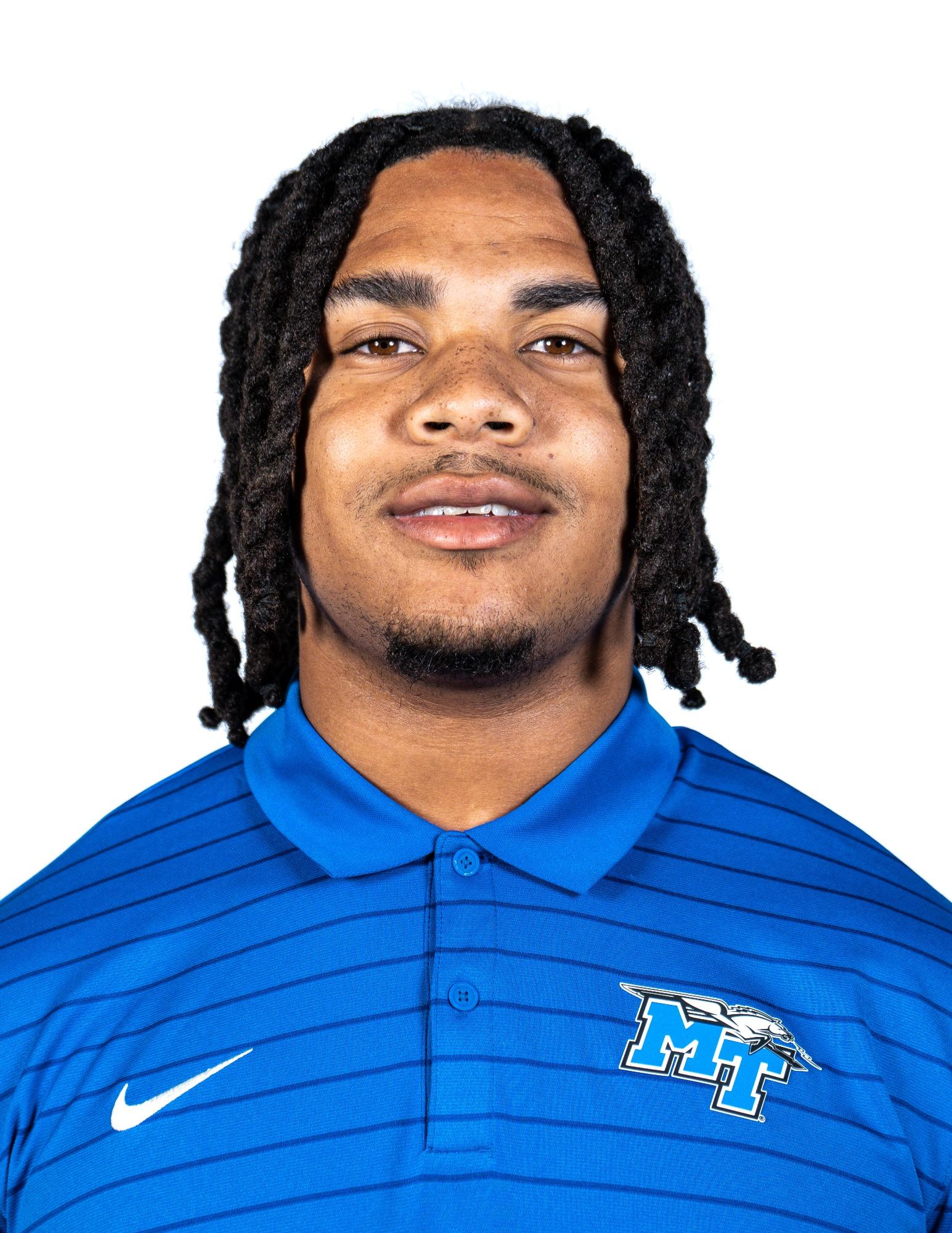 Neo Collins Jaiyden Thompson - Football - Middle Tennessee State University Athletics