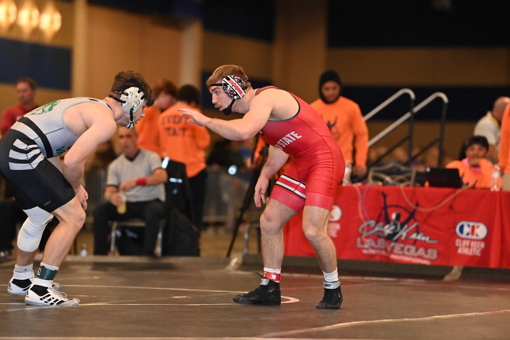 Klay Reeves Buckeyes In 2nd Place after Day One at Cliff Keen Invite - Ohio State
