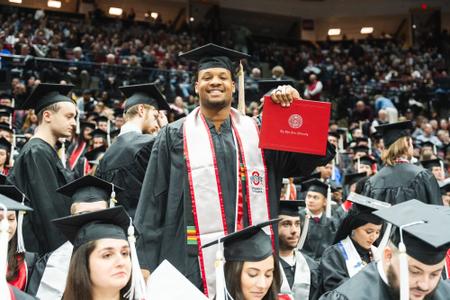 15 Football Players Receive Degrees at Autumn Commencement - Ohio State