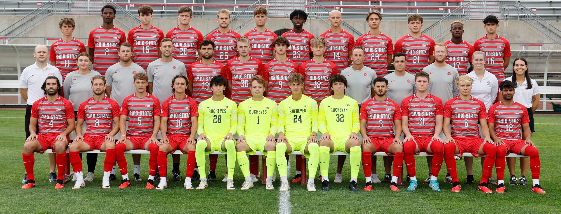 2023 Men's Soccer Roster Ohio State