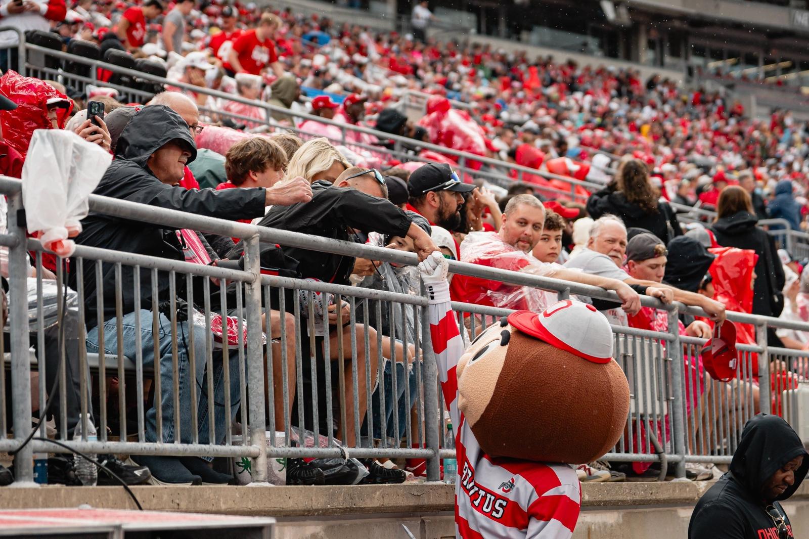 Ohio State Rec Ohio State Showcases Depth, Youth and Growth in Rainy Spring Game ...