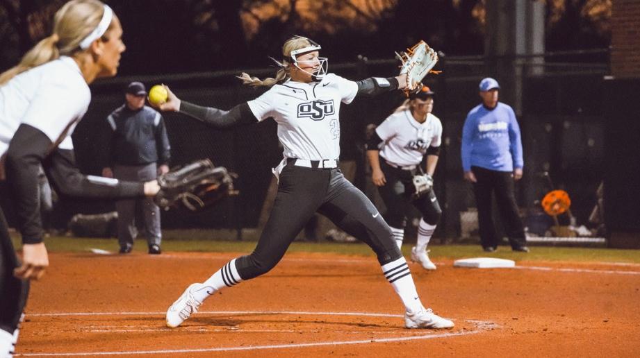 OSU Softball RunRules Memphis In Day One of Memphis Tournament