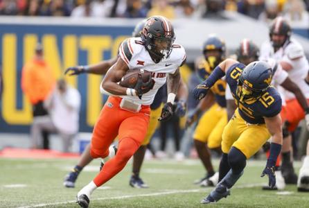 Gordon romps for 282 yards 4 TDs Oklahoma State outlasts West Gordon romps for 282 yards 4 TDs Oklahoma State outlasts West