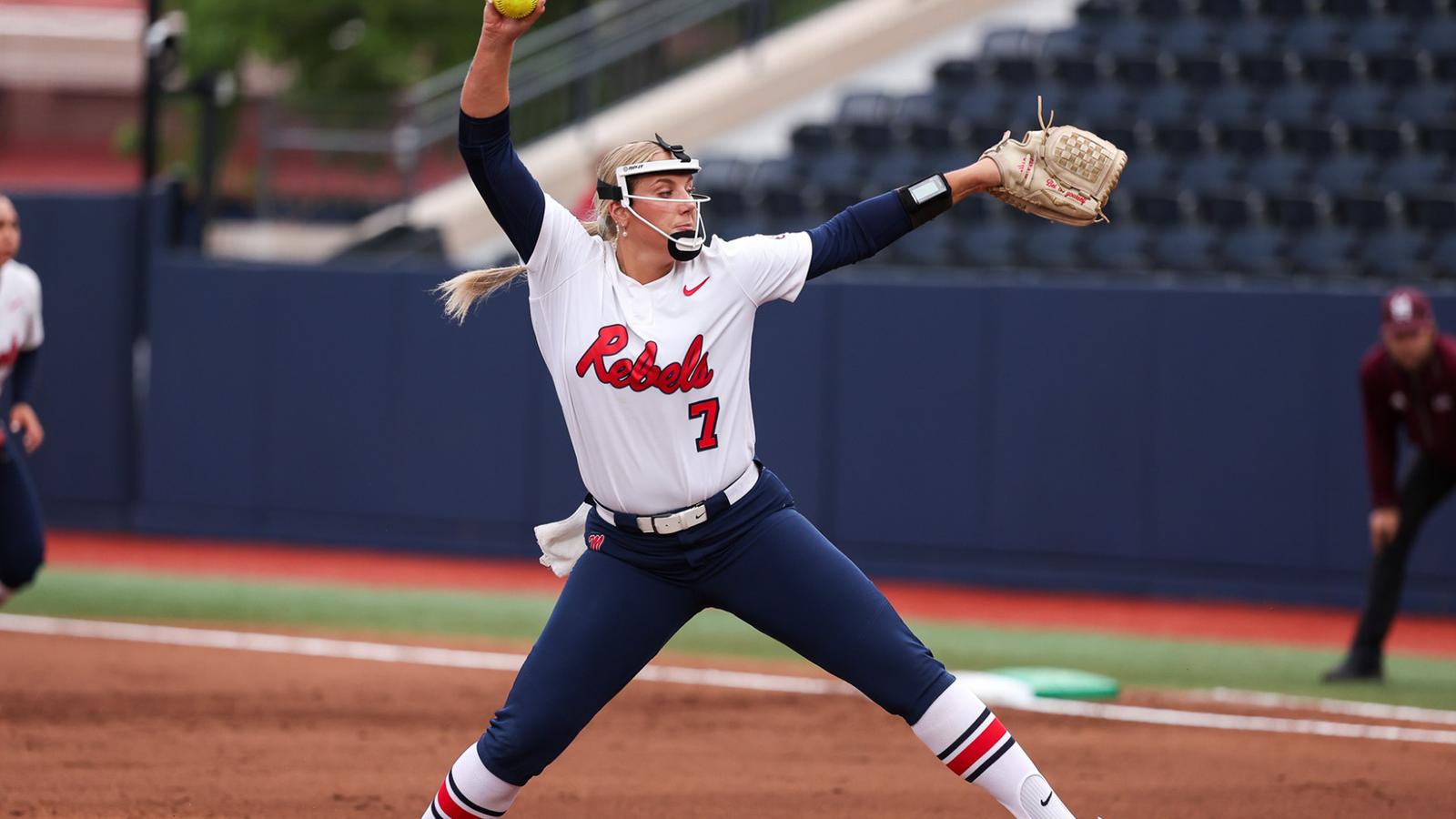 Softball Falls in Pitching Duel to No. 16 Mississippi State - Ole Miss ...