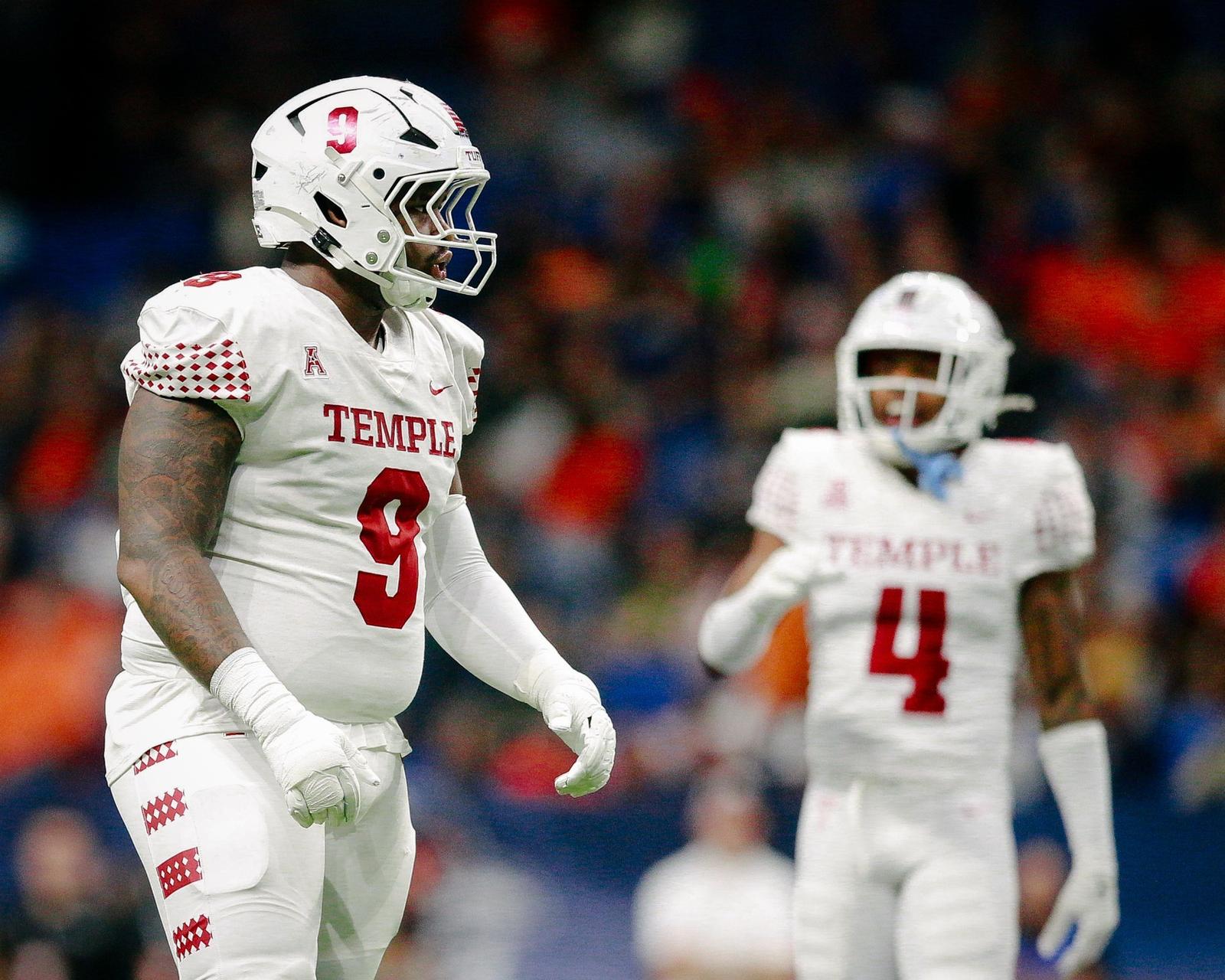 Marcus Berry Football Hosts North Texas in Season Finale - Temple
