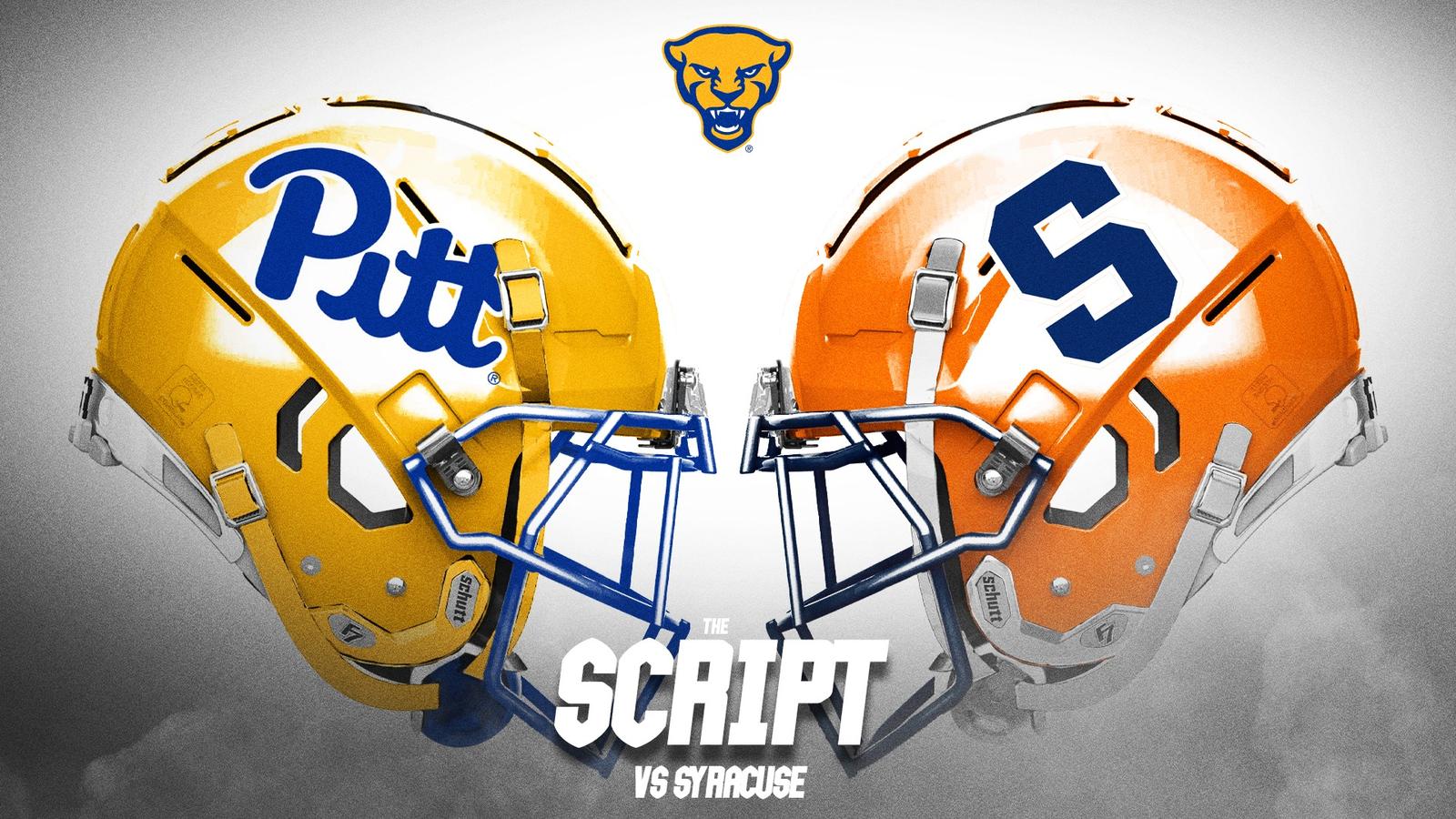 Panthers Script The Script: Pitt vs Syracuse - Pitt Panthers #H2P
