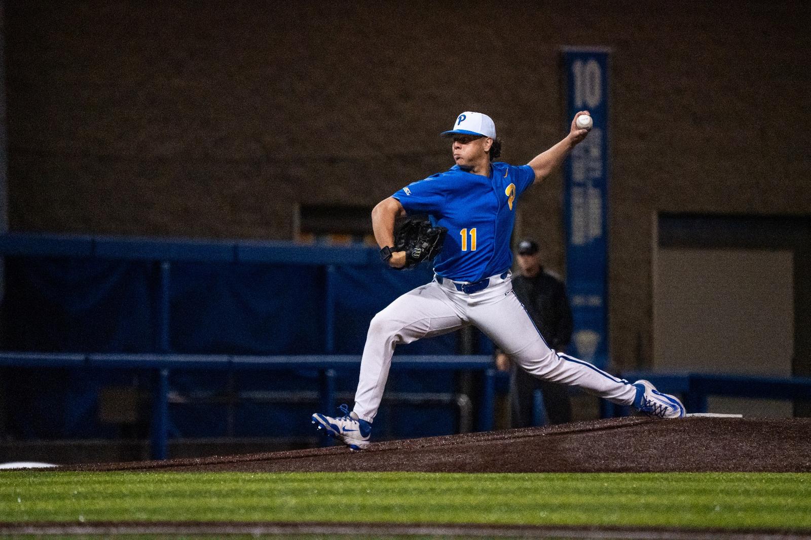 Casey Roche Pitt Takes Game One from Virginia Tech, 9-5 - Pitt Panthers #H2P