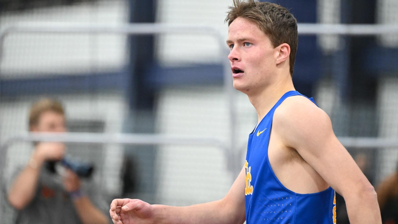 Luke Simpson Luke Simpson Shatters School Mile Record - Pitt Panthers #H2P