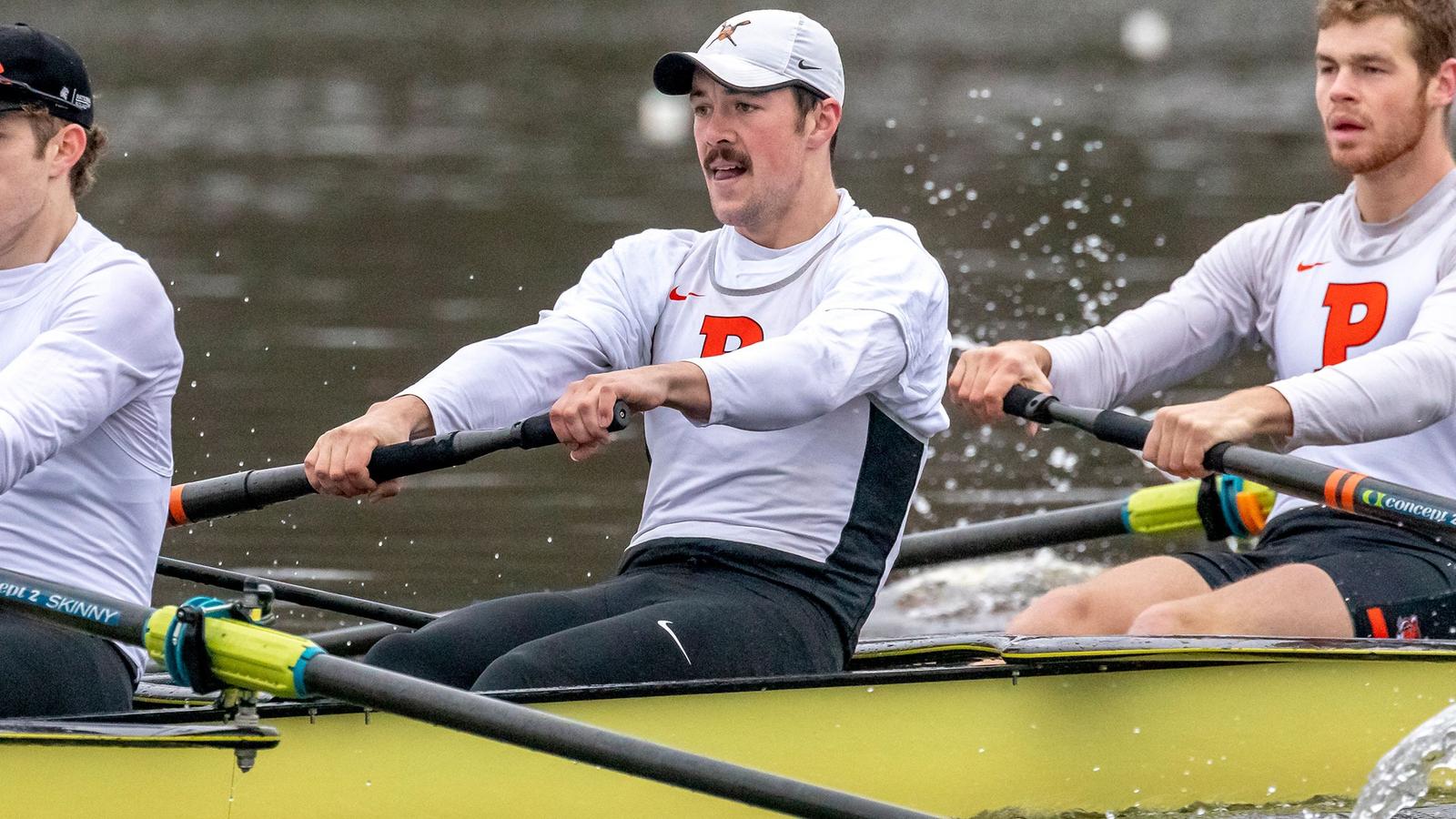 Sam Hevey Rowing No. 5 Heavies Fall To No. 2 Yale On Lake Carnegie - Princeton ...