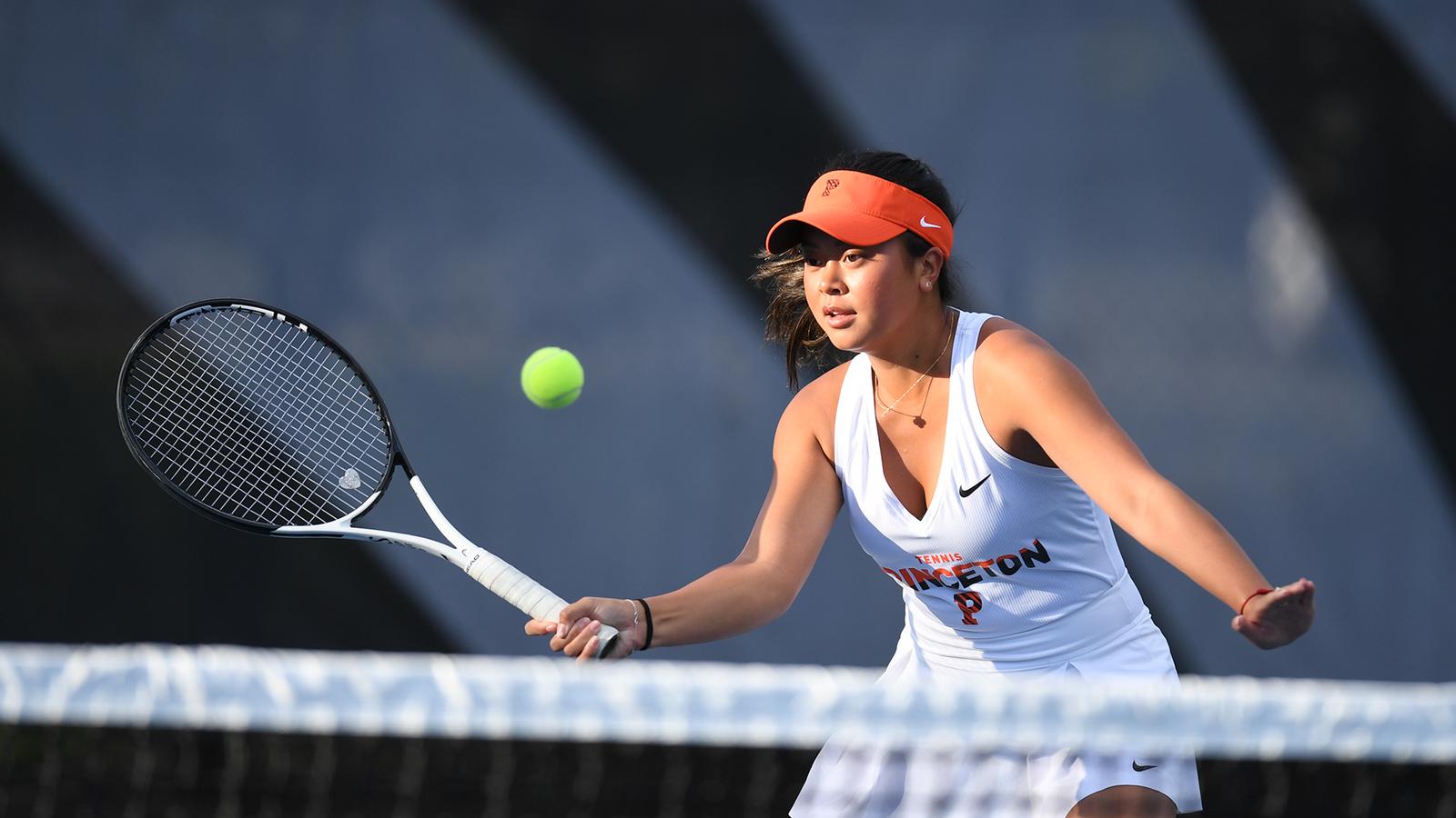 Teah Chavez Women's Tennis Concludes Play At ITA Sectionals - Princeton University ...