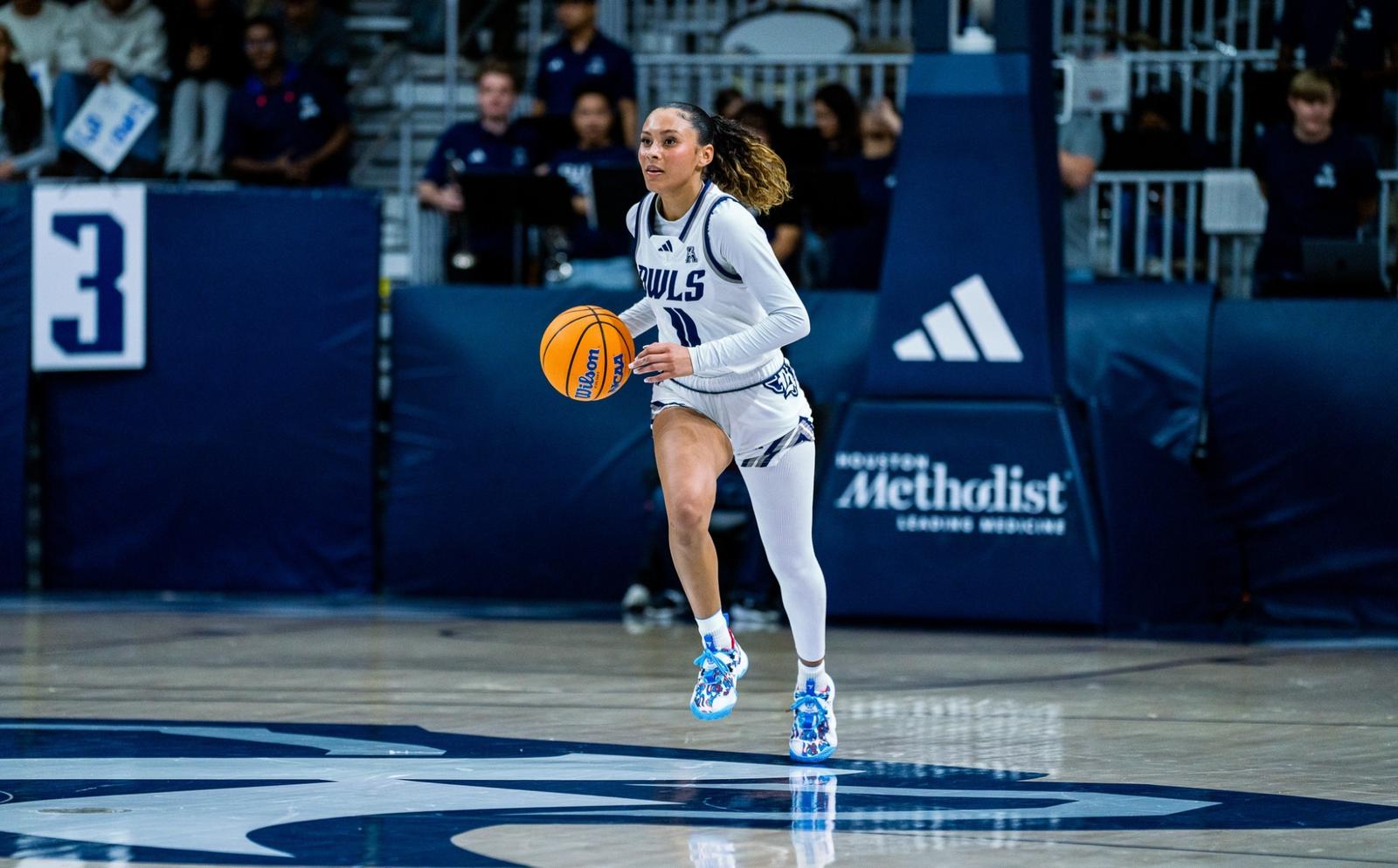Aaliyah Rice Rice’s Defense Stifles Houston in Win - Rice University Athletics