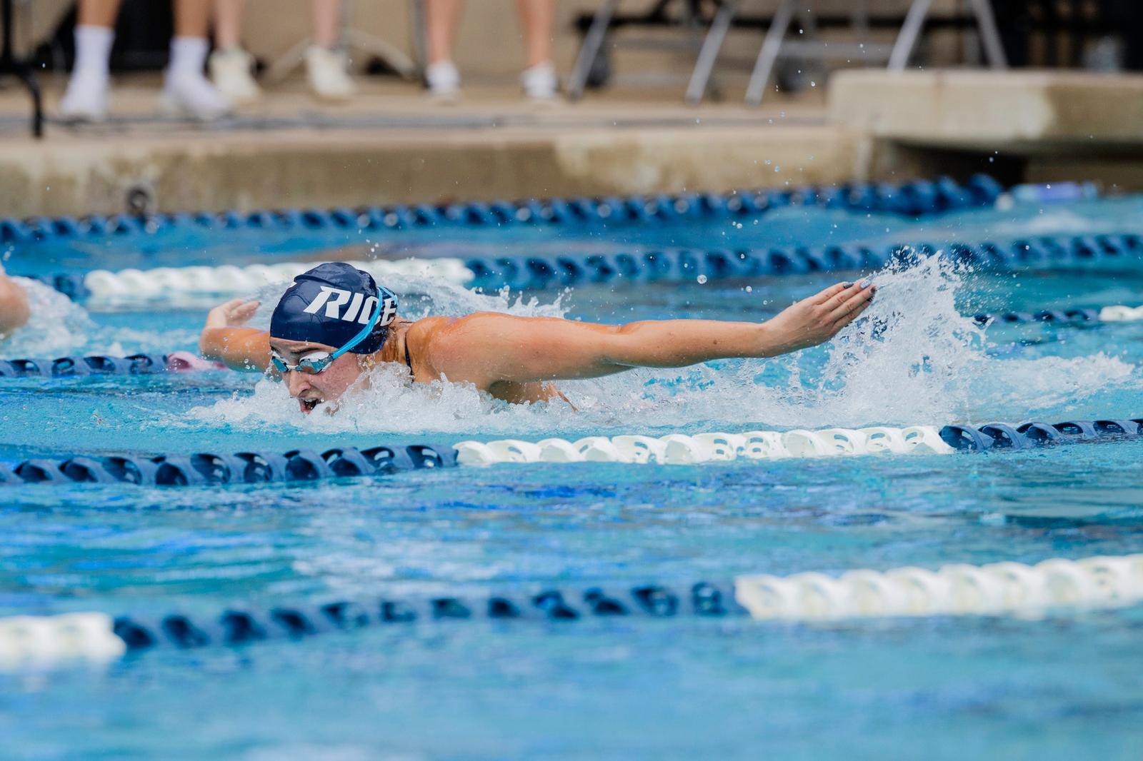 Swimming Rice Hayon, Portello Earn Weekly AAC Swimming Honors - Rice University Athletics