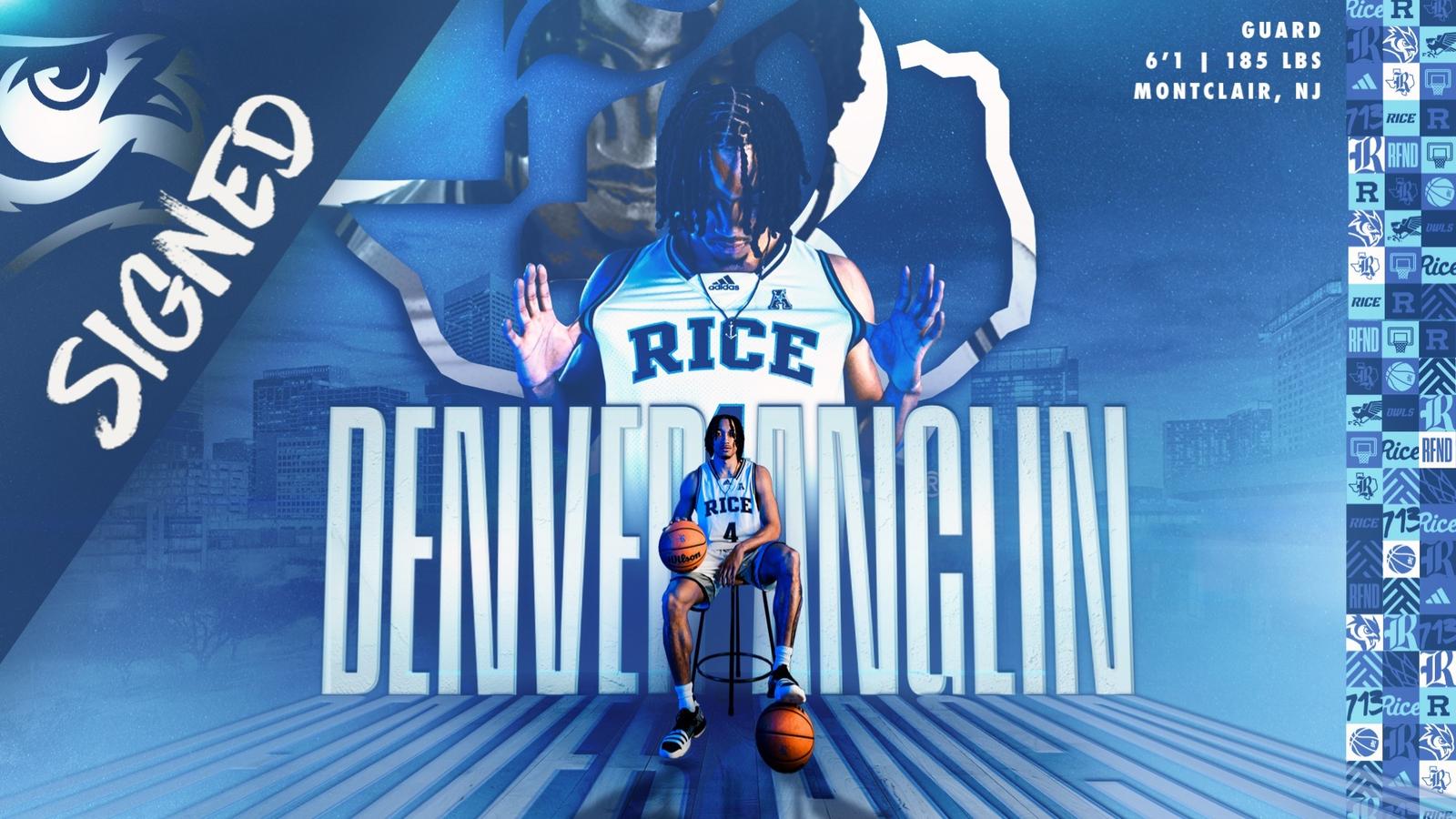 Austin Denver Rice Men’s Basketball Adds Transfer Denver Anglin - Rice University Athletics
