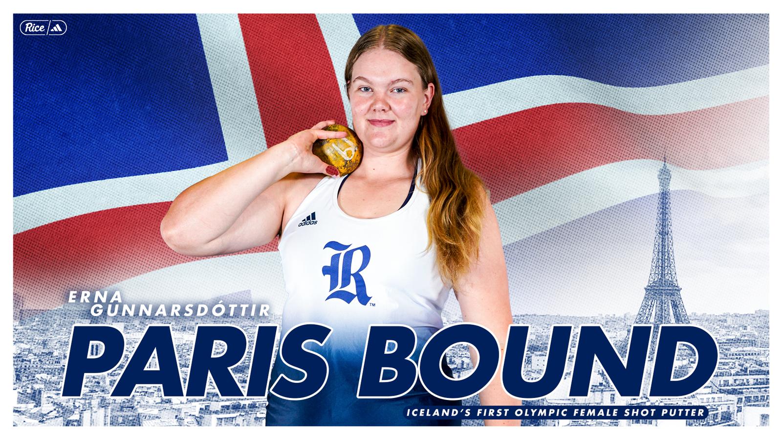 Gunnarsdottir Headed to Paris for Icelandic Olympic Team - Rice ...