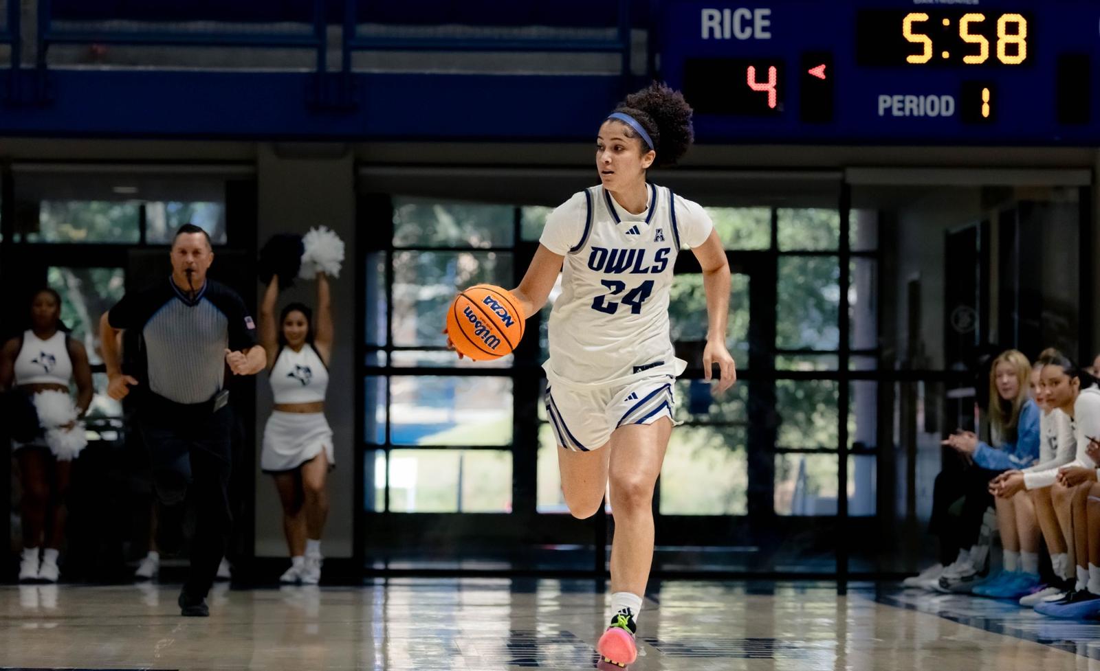 Aaliyah Rice Alexis Named American Honorable Mention - Rice University Athletics